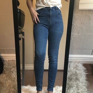 Topshop Moto High Waisted Jeans W30 L32
